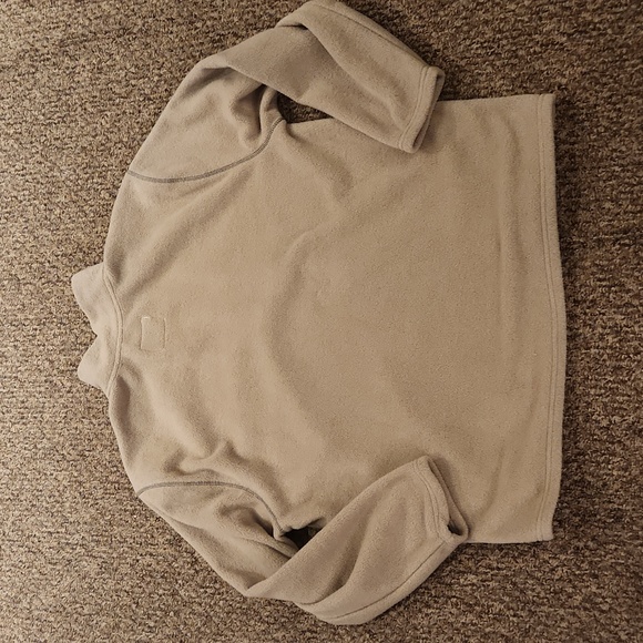 St. John's Bay Men's Fleece Pullover Size XXL Color Tan - Picture 4 of 5